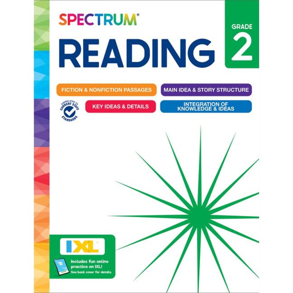 Spectrum Reading Workbook, Grade 2 -- Spectrum